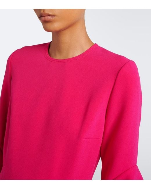 Roksanda Pink Cady Gown