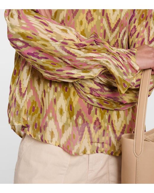 Blusa Kathy di Velvet in Metallic