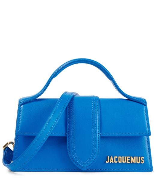 Jacquemus Le Bambino Leather Shoulder Bag in Blue - Lyst