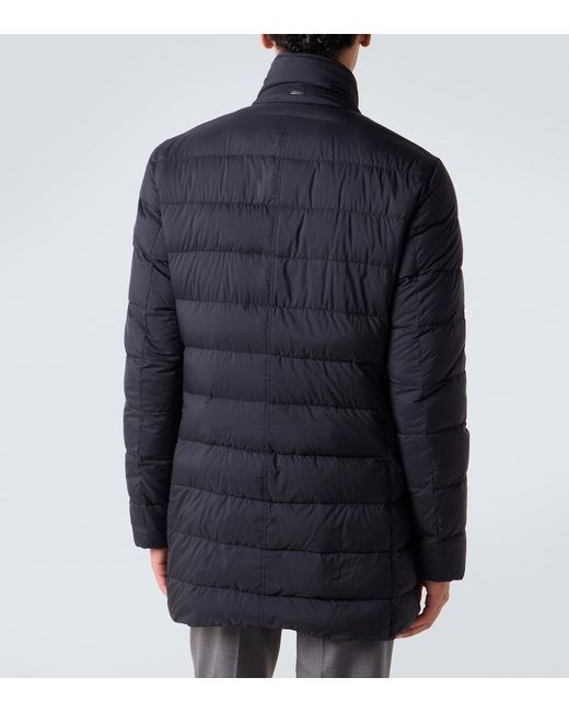 Herno Blue Il Cappotto Down Coat for men