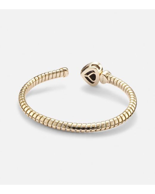 Marina B Metallic Trisolina Bypass 18Kt Bracelet With Topaz And Diamonds
