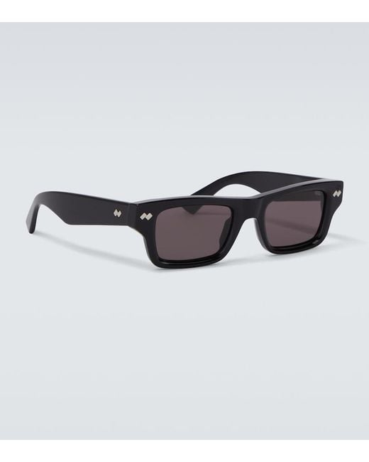 Bottega Veneta Brown Dizzy Rectangular Sunglasses for men