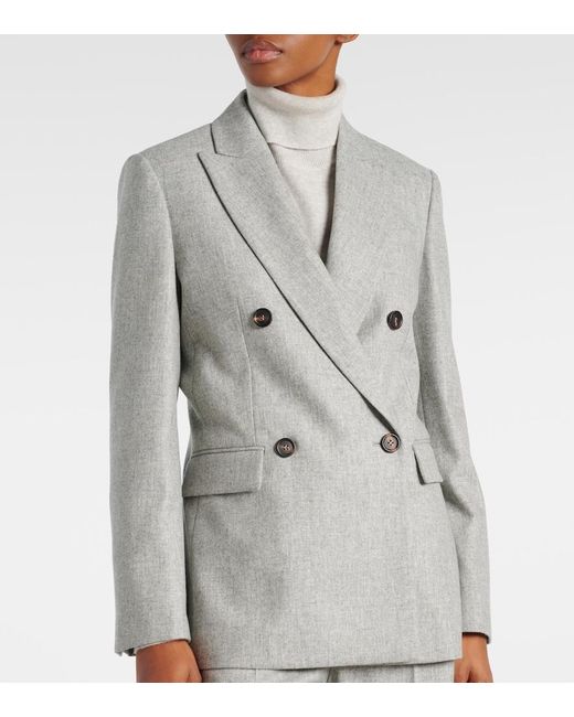 Brunello Cucinelli Gray Jackets