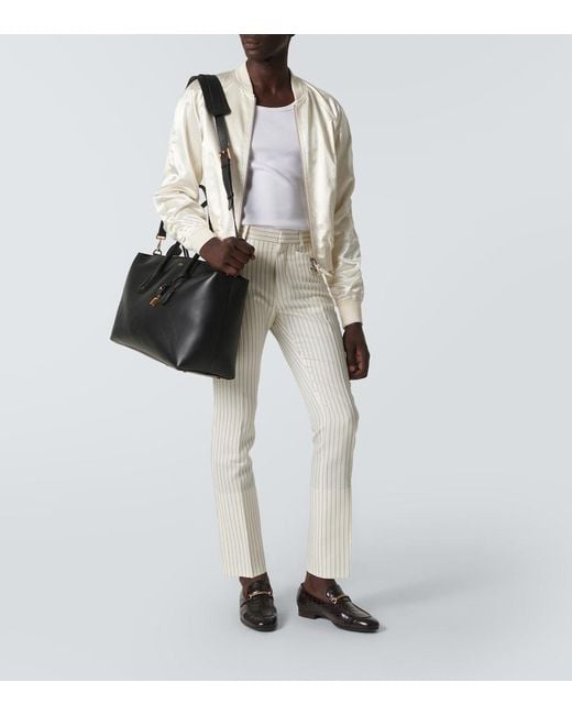 Tom Ford Tote Bag Alexander East West Aus Leder in Black für Herren