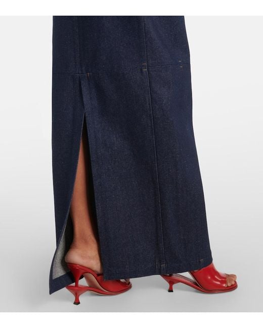 Jacquemus Blue La Robe De-Nîmes Spoglio