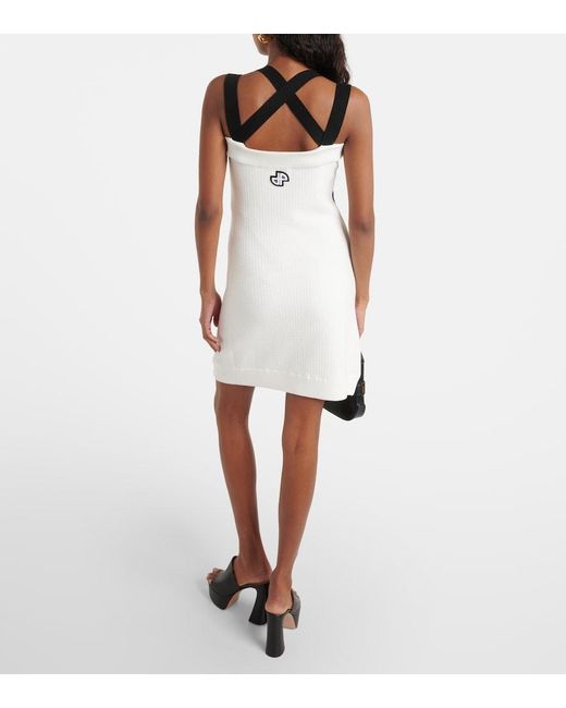 Patou Natural Knit Minidress