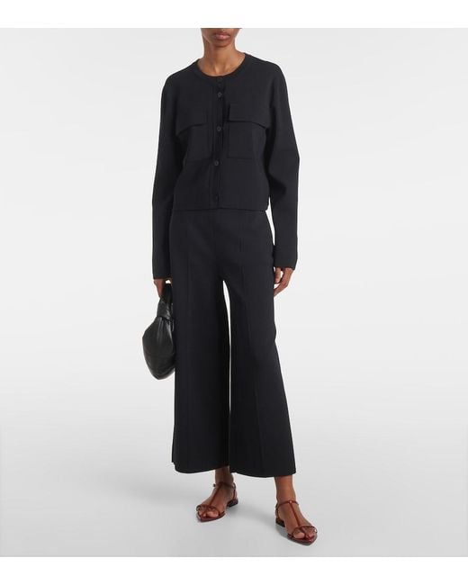 Joseph Blue High-Rise Culottes
