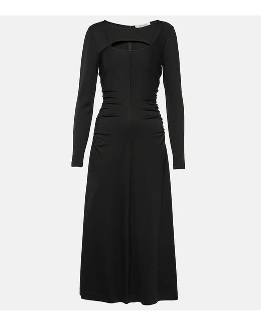Vestido midi Andreina Diane von Furstenberg de color Black