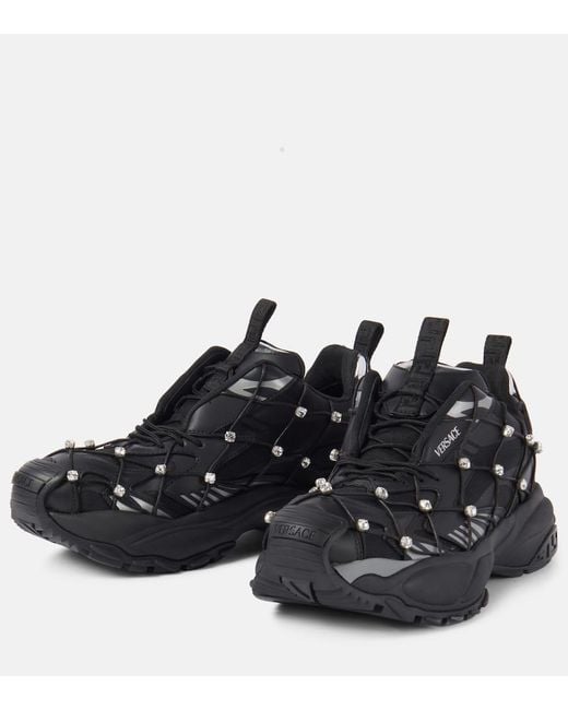 Versace Black Mercury M_vs_02 Sneakers