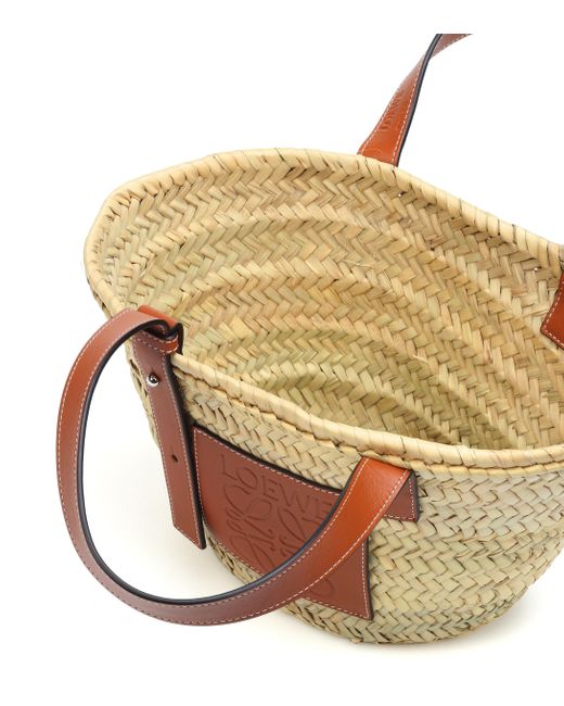 Bolso de rafia grande Loewe de Cuero: ahorra un 50 % | Lyst