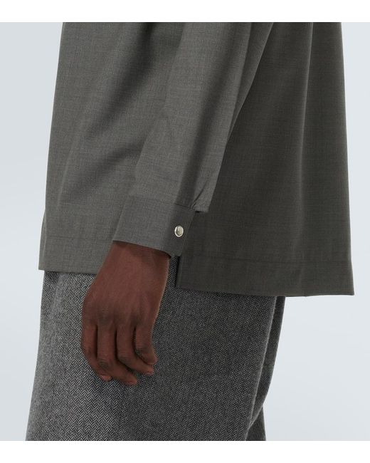Givenchy Hemd aus Schurwolle in Gray für Herren