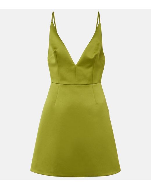 Abito Corto Vero di Emilia Wickstead in Green