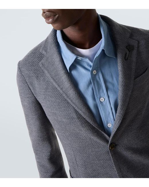 Lardini Blazer Aus Wolle in Gray für Herren