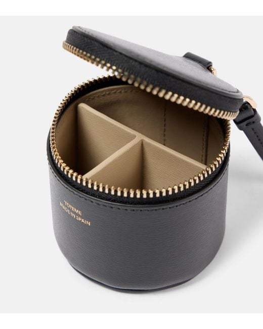 Totême Black Leather Jewelry Box