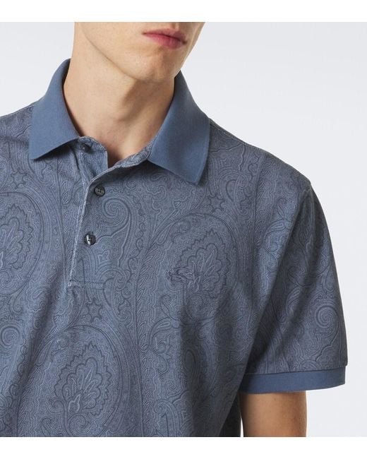 Polo di Etro in Blue da Uomo