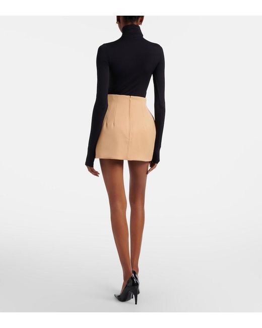 Wardrobe NYC Natural Rhw Miniskirt