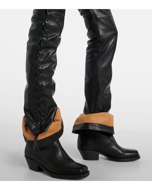 Pantaloni Cyerra di Isabel Marant in Black