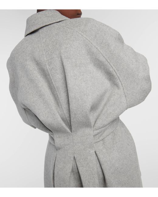 Manteau Yoonmi en laine TOVE en coloris Gray