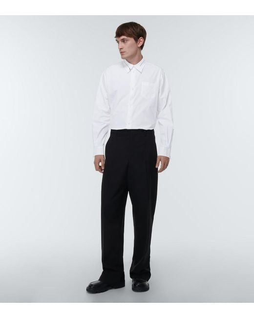 Camisa De Algodon Undercover de hombre de color White