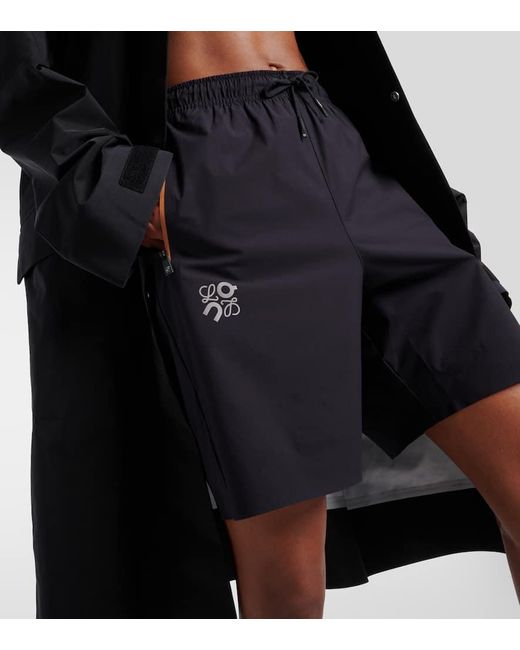 Loewe Blue X On Technical Shorts