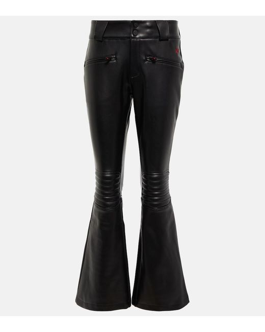 Perfect Moment Aurora Soft Shell Flared Ski Pants in Black Lyst