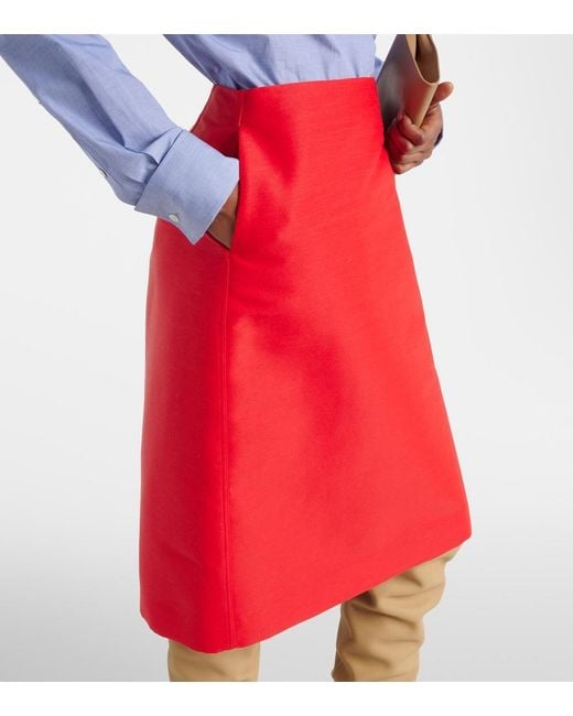The Row Red Skirts