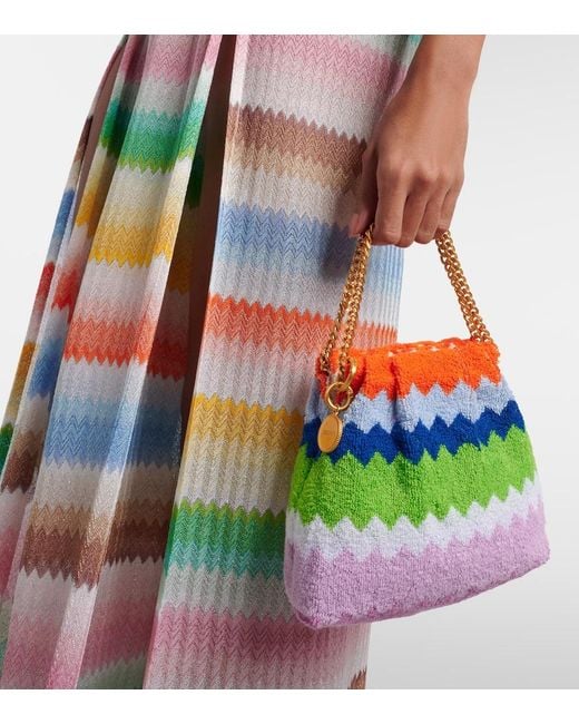 Missoni Multicolor Zigzag Small Top-Handle Bag