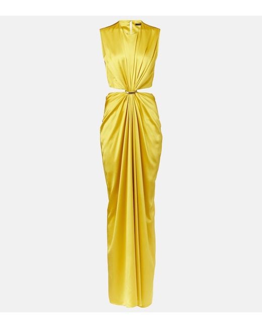 Max Mara Yellow 'Panaro' Dress