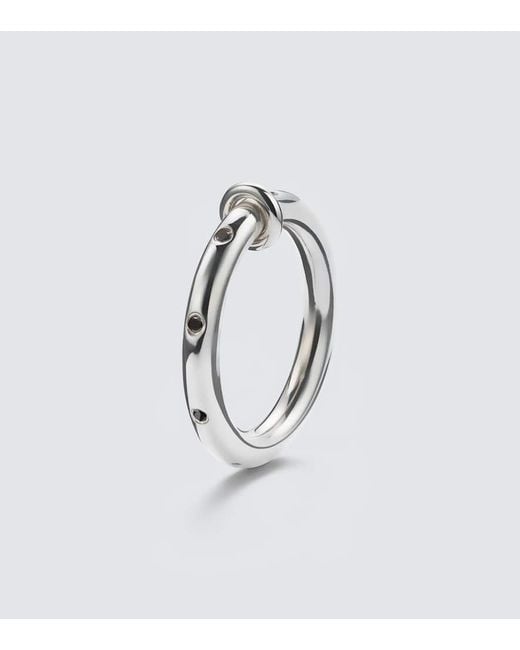 Spinelli Kilcollin Ring Ovio Aus Sterlingsilber Mit Diamanten in White für Herren