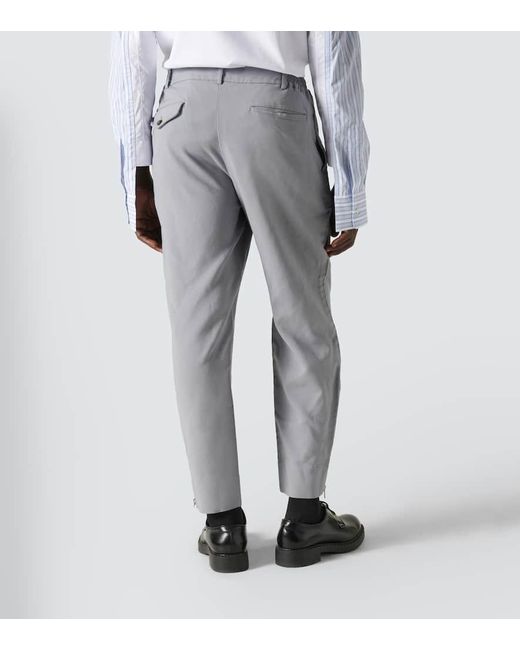 Pantaloni in tessuto tecnico di Comme des Garçons in Gray da Uomo