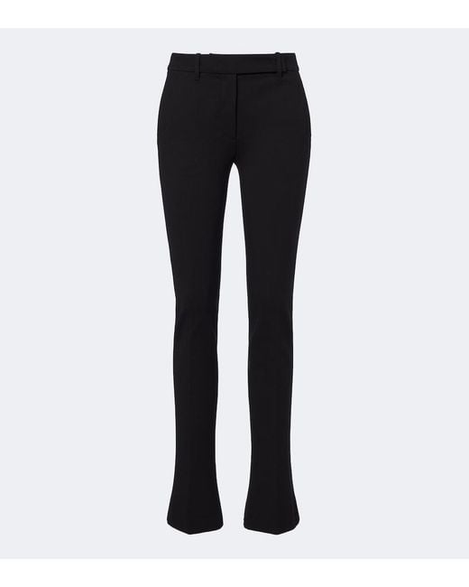 Dorothee Schumacher Black Emotional Essence Jersey Flared Pants