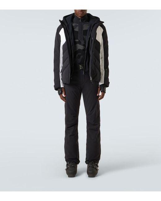 Bogner Black Reso Virgin Wool Sweater for men