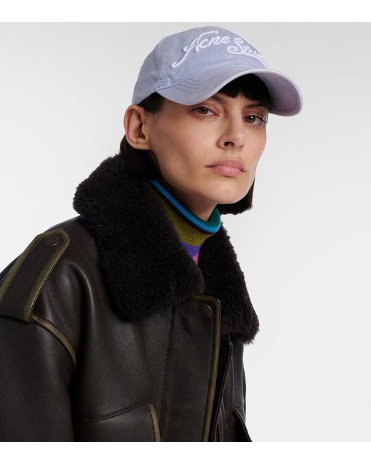 Cappello Da Baseball di Acne in White