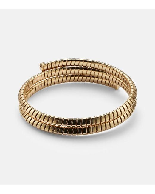 Marina B Metallic Trisolina Triple 18Kt Bangle With Diamonds