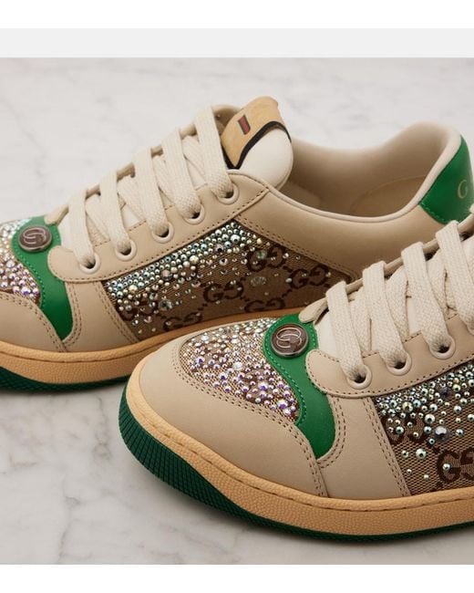 Gucci Natural Screener Sneakers