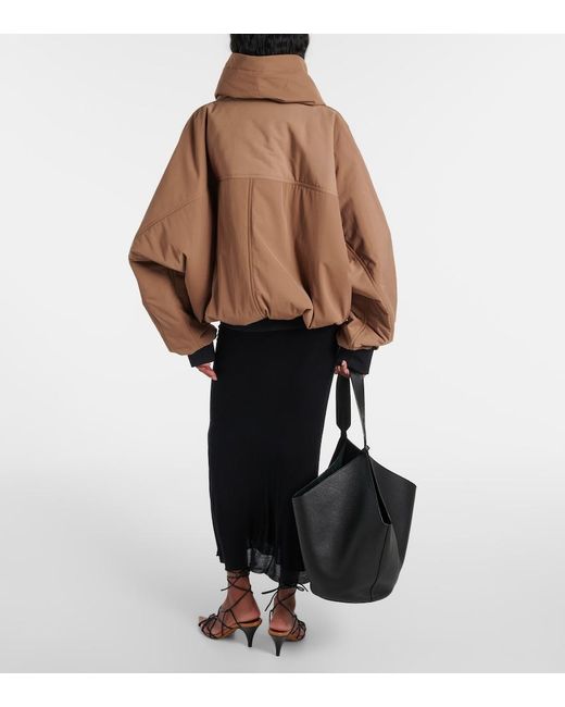 Khaite Brown Rhonda Twill Jacket