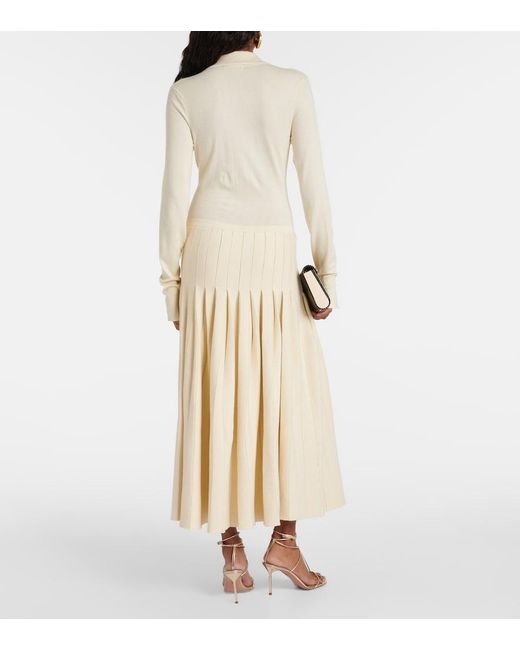 Altuzarra Natural Delorme Polo Dress