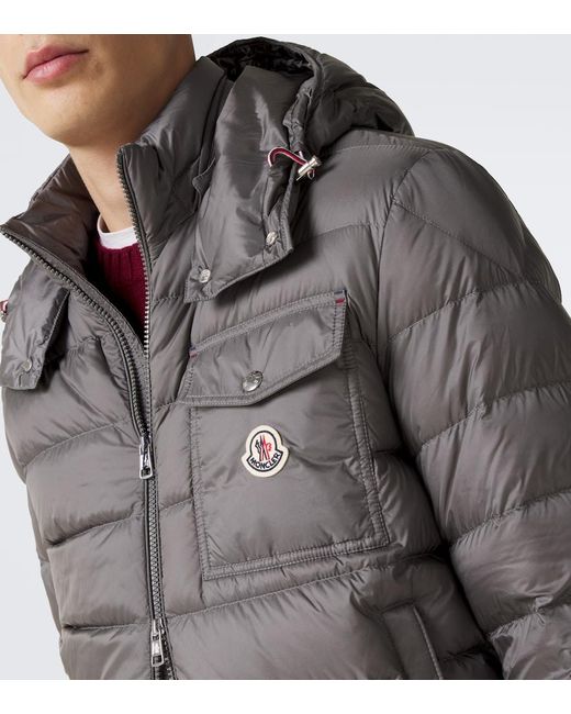 Moncler Gray Verith Down Jacket for men