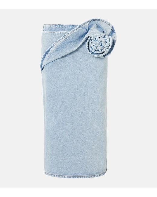 Magda Butrym Blue Jeansrock