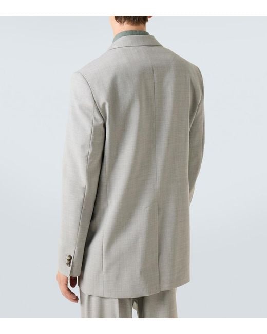 Blazer di Loewe in Gray da Uomo