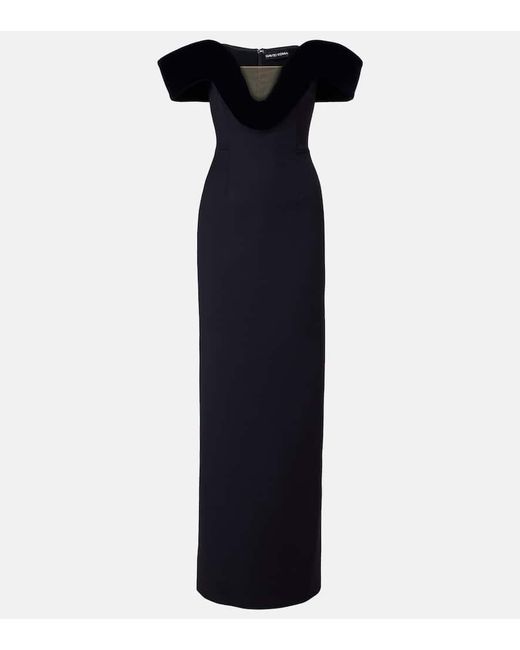 Abito Bustier di David Koma in Blue