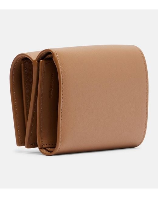 Loewe Brown X Louis Wain Cats Leather Wallet