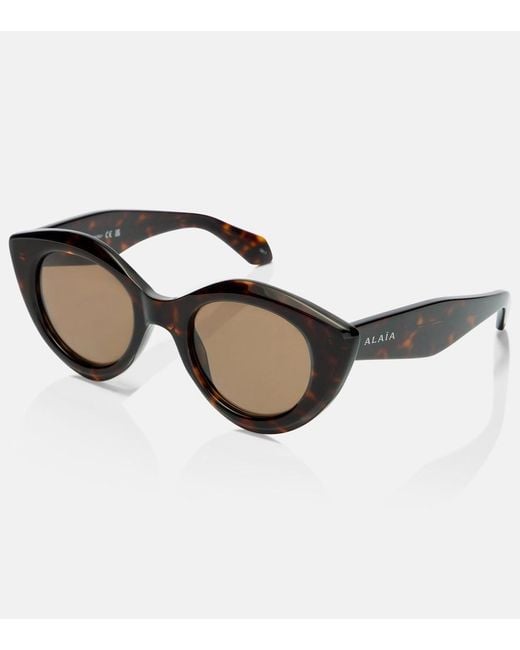Alaïa Brown Absolu Cat-Eye Sunglasses