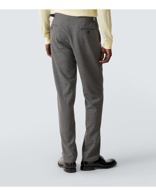 Thom Sweeney Gray Wool Suit for men