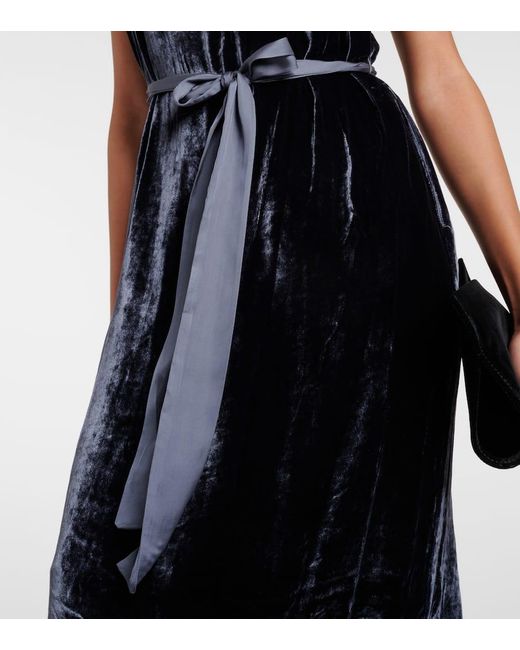 Velvet Black Kandace Midi Dress