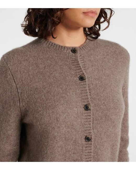 Cardigan Felicia De Cachemir Y Seda Lisa Yang de color Brown
