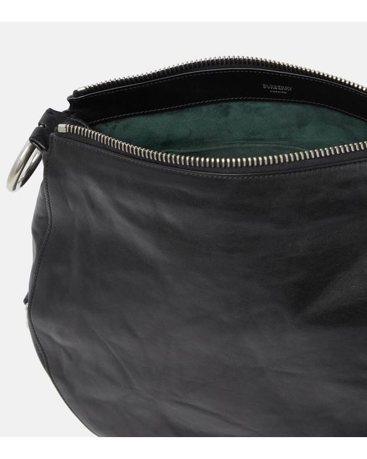 Bolso al hombro Alec Medium de piel Burberry de color Black