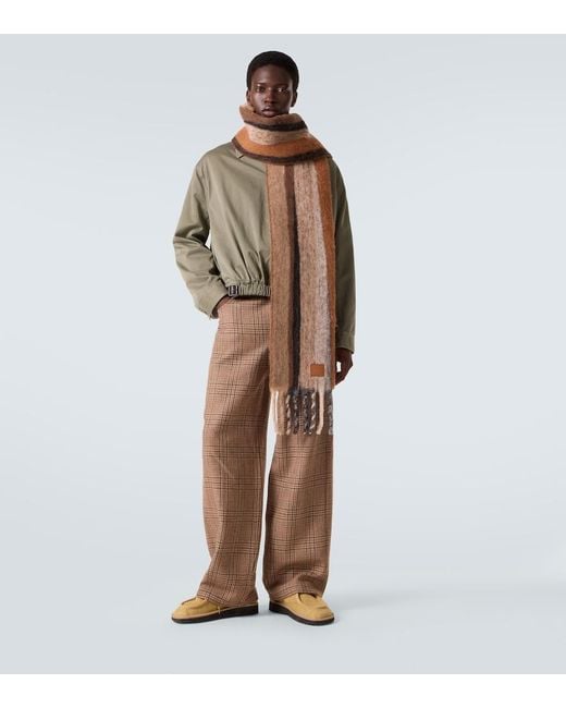 Sciarpa di Loewe in Natural da Uomo