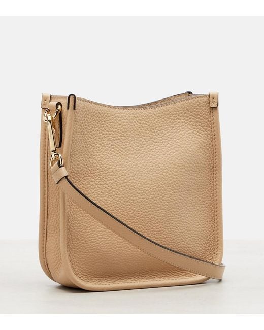 Prada Natural Mini Leather Shoulder Bag