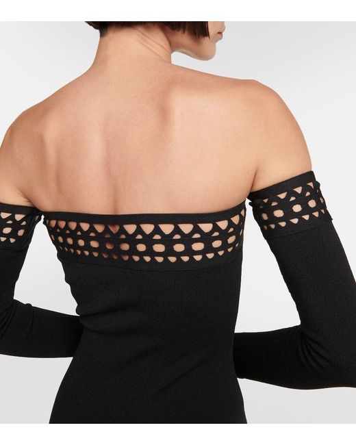 Alaïa Black Maxi Dress